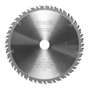 MAFELL HM-Sägeblatt Ø162x1,2/1,8x20 mm, Z 49-7, 6WZ/FZ