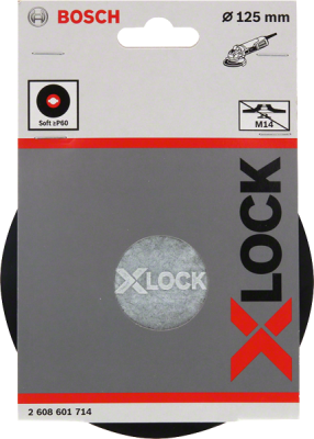 BOSCH X-LOCK Stützteller Ø125mm, soft