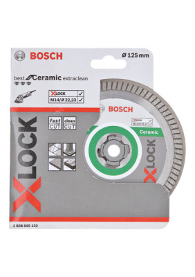 BOSCH X-LOCK Dia-Trennscheibe 125×22,23 mm