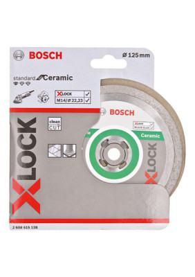 BOSCH X-LOCK Dia-Trennscheibe 125×22,23 mm 