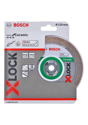 BOSCH X-LOCK Dia-Trennscheibe, 125×22,23 mm