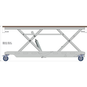 UNICRAFT HT 300 L LAP Scherenhubtisch