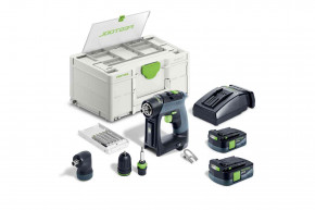 FESTOOL Akku-Bohrschrauber CXS 12 2,5-Set