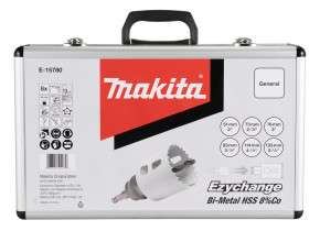 MAKITA EZYCHANGE BiM Lochsägen-Set universal 8-teilig, E-15780