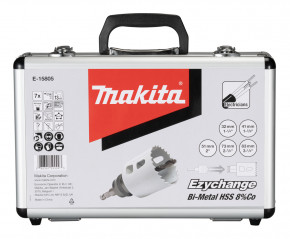 MAKITA EZYCHANGE BiM Lochsägen-Set Elektriker III 7-teilig, E-15805